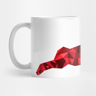 Polygon Rabbit Mug